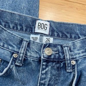 BDG high rise baggy jeans